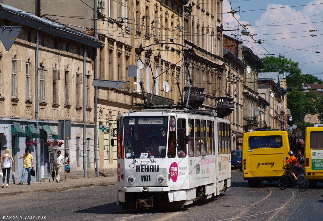 Lwów, Tatra KT4SU Nr 1101