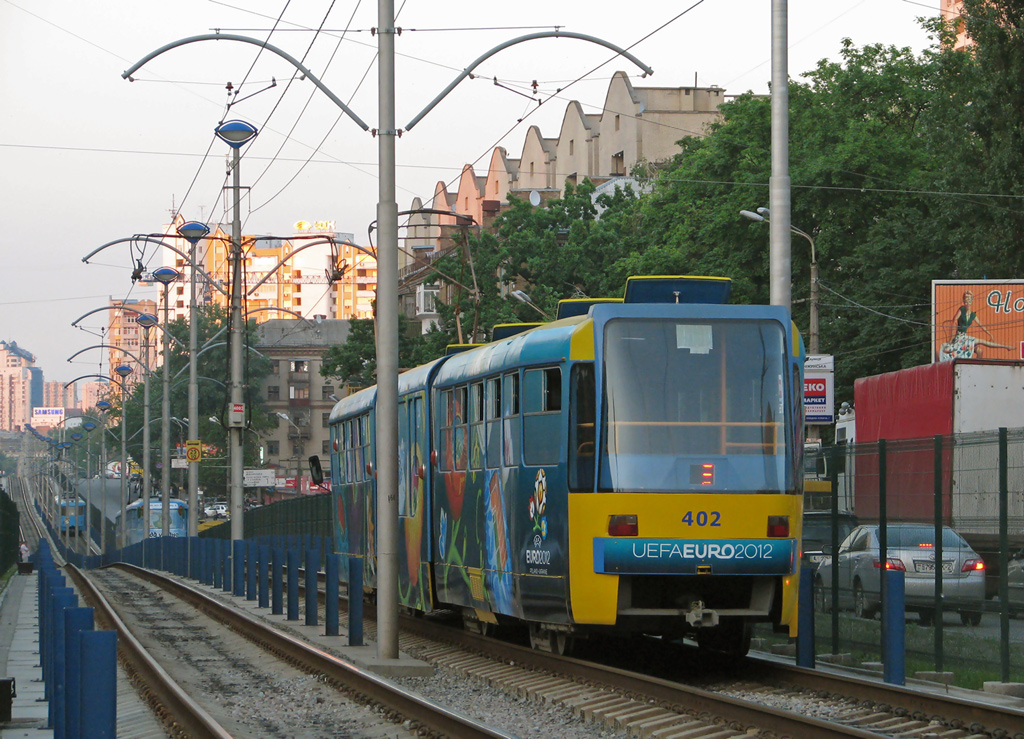 Kijiva, KT3UA № 402; Kijiva — Tramway lines: Rapid line