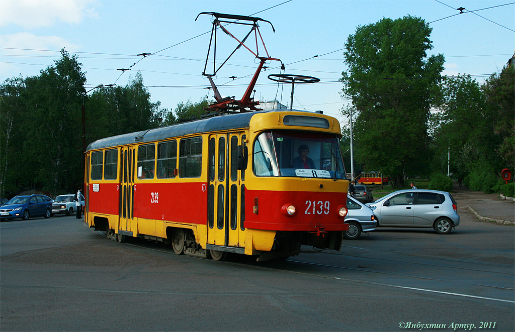 Уфа, Tatra T3D № 2139