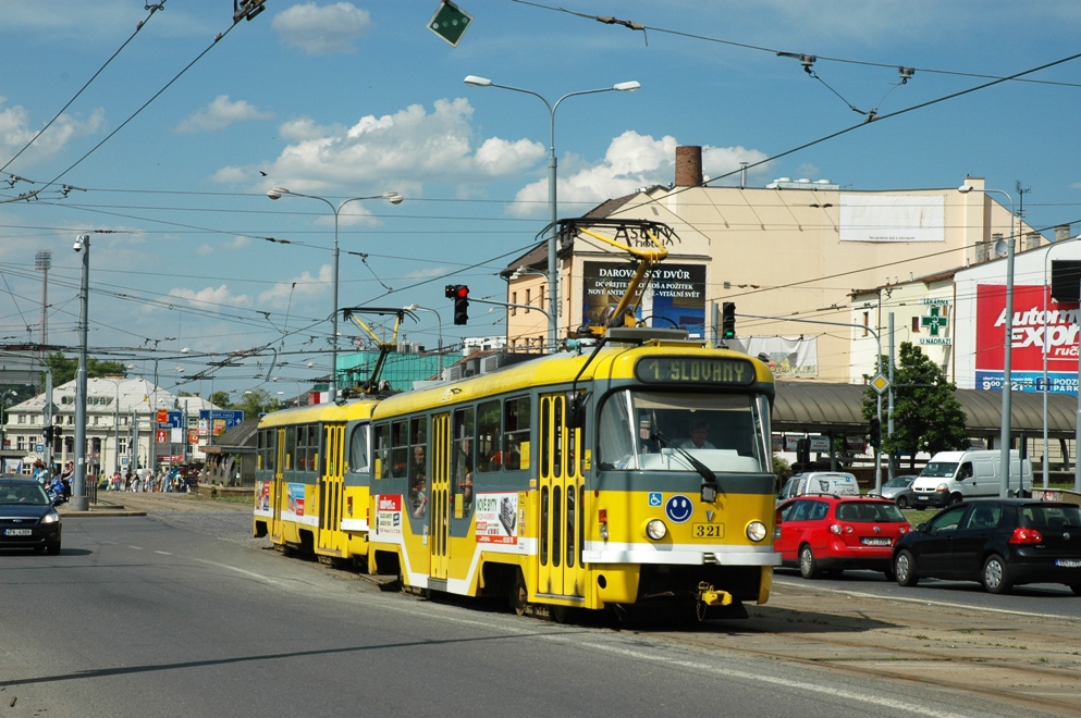 Plzeň, Tatra T3R.PLF č. 321