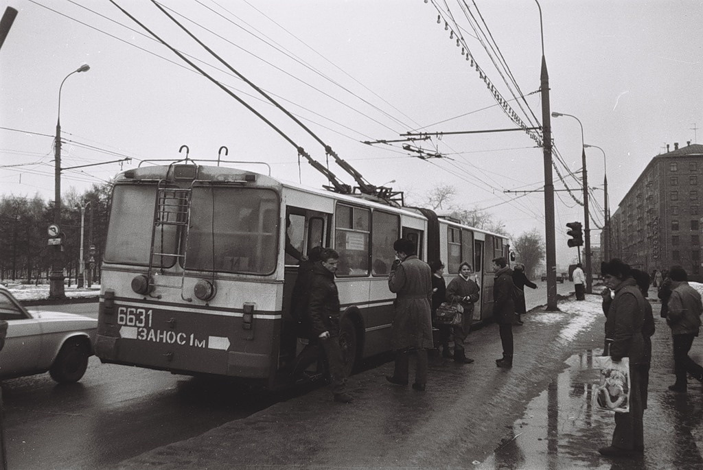 Москва, ЗиУ-683Б [Б00] № 6631; Москва — Исторические фотографии — Трамвай и Троллейбус (1946-1991)