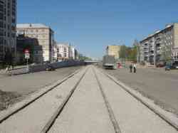 喀山 — Construction of tram line "Dekabristov str — Said-Galeev str"
