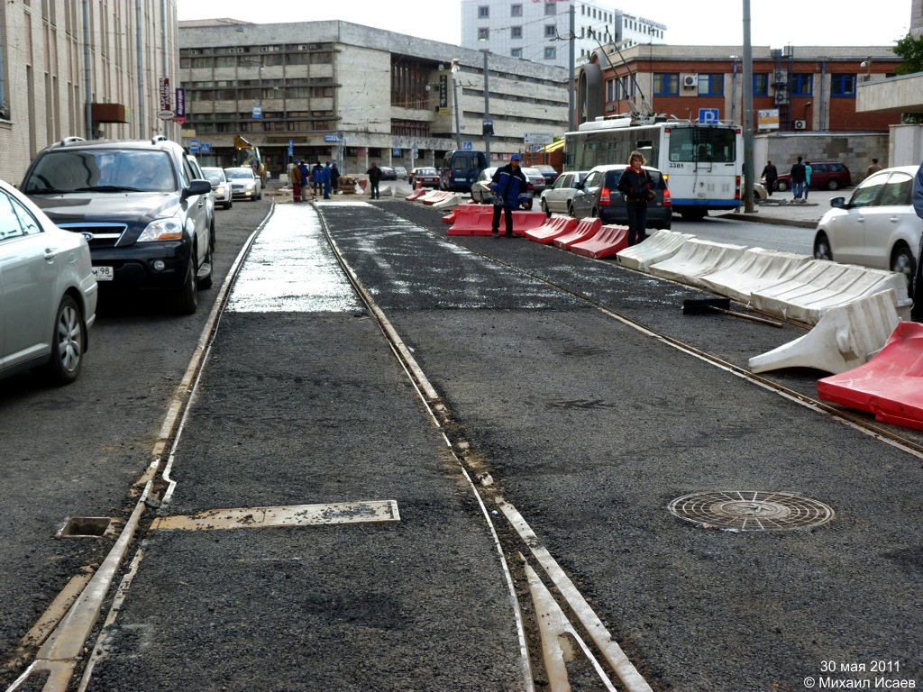 聖彼德斯堡 — Track repairs