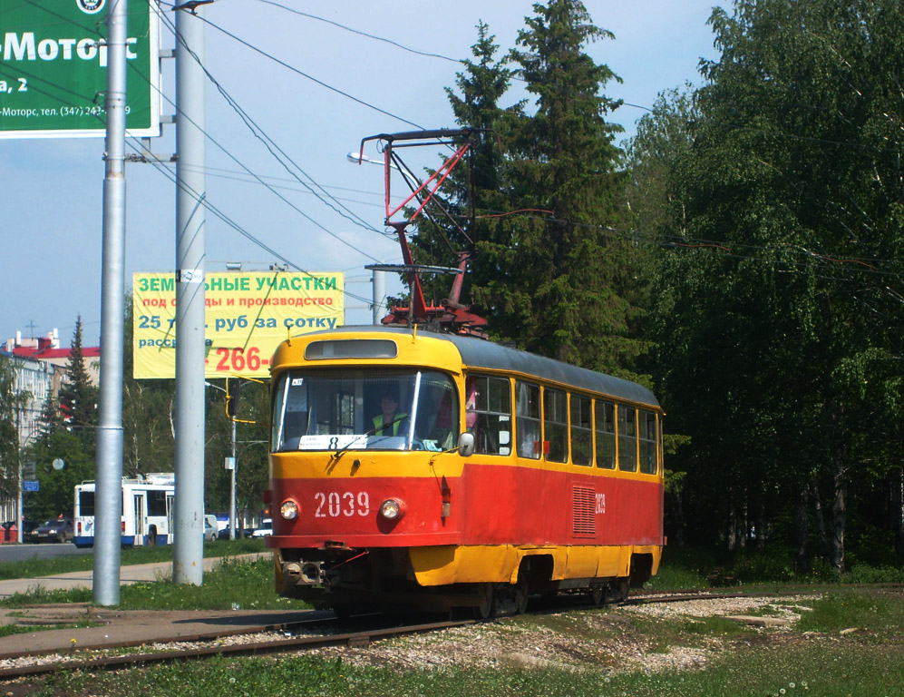 Уфа, Tatra T3D № 2039