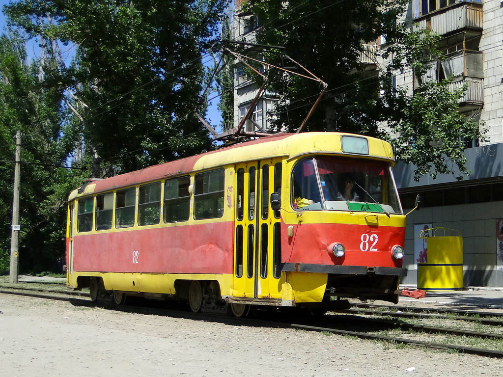 Volžska, Tatra T3SU (2-door) № 82