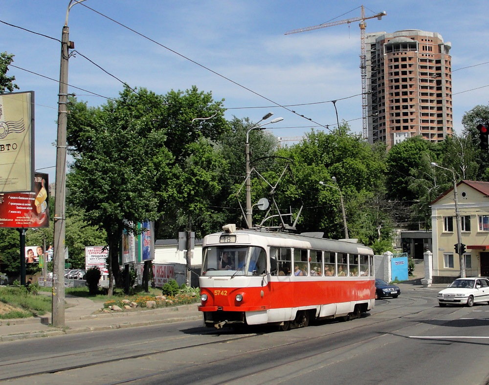 Kyiv, Tatra T3SU № 5742