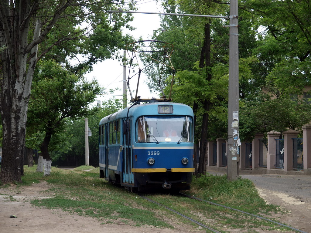 Odessa, Tatra T3R.P № 3299