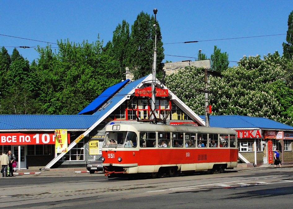 Донецк, Tatra T3SU № 951