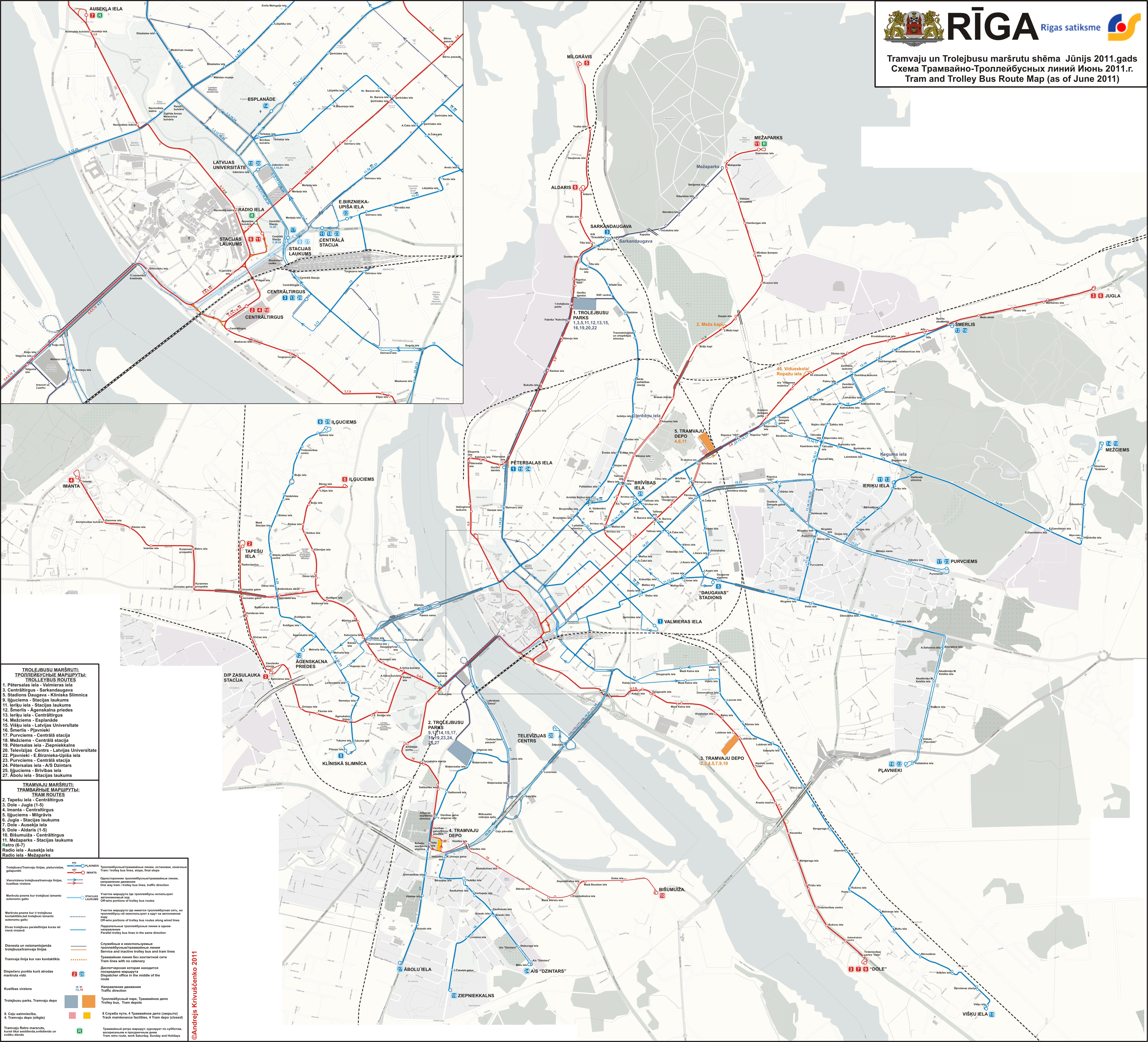 Riga — Maps