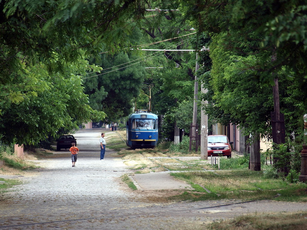 Одесса — Трамвайные линии: Центр → Слободка