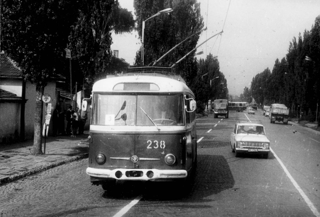 София, Škoda 9Tr6 № 238; София — Исторически снимки — Тролейбуси (1941–1989)