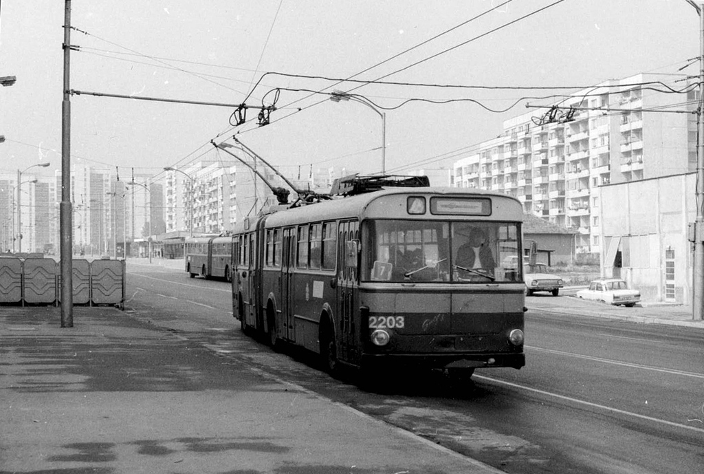 София, Gräf & Stift GE120 № 2203; София — Исторически снимки — Тролейбуси (1941–1989)