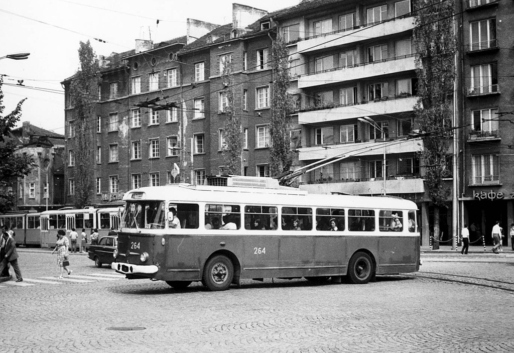 София, Škoda 9Tr9 № 264; София — Исторически снимки — Тролейбуси (1941–1989)