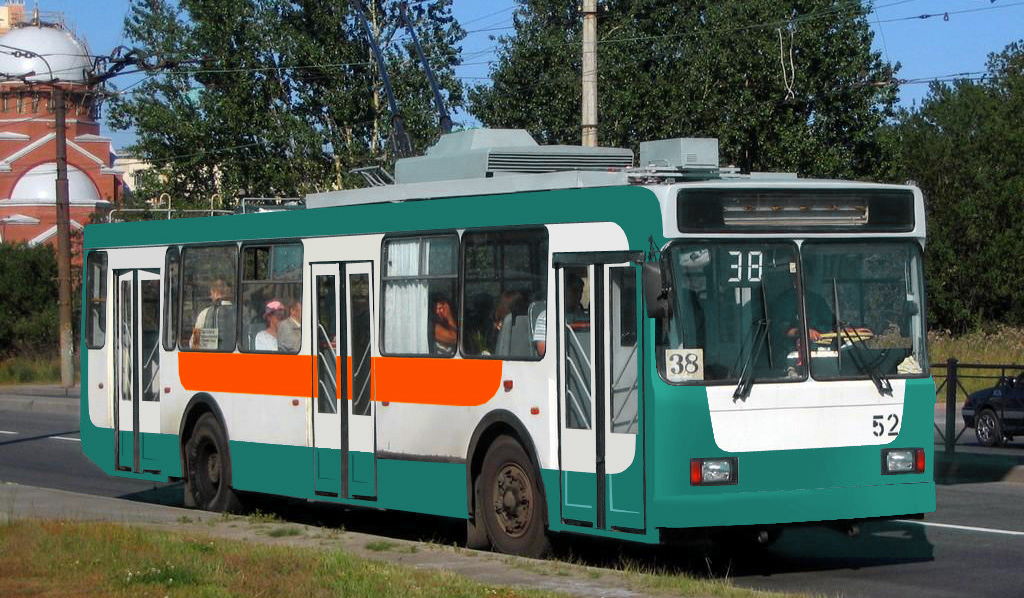 Photomontage — Trolleybus repaints