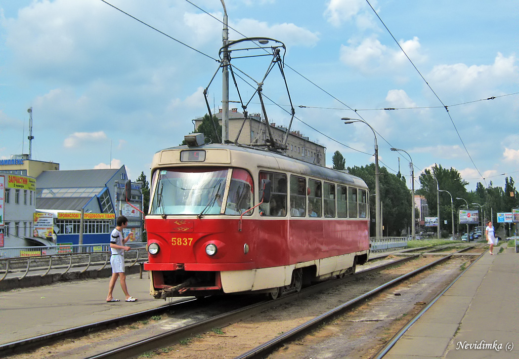 Киев, Tatra T3SU № 5837