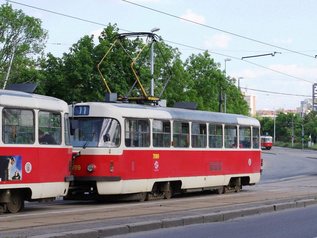 Prague, Tatra T3SUCS N°. 7099