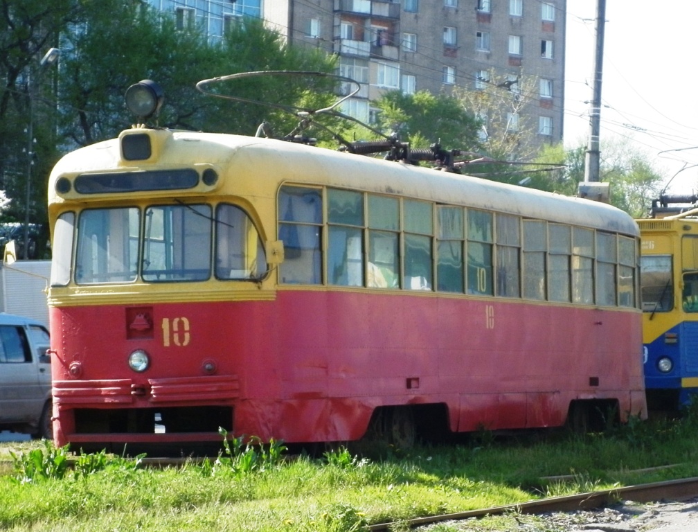 Vladivostok, RVZ-6M2 č. 10; Vladivostok — Division of the service rail
