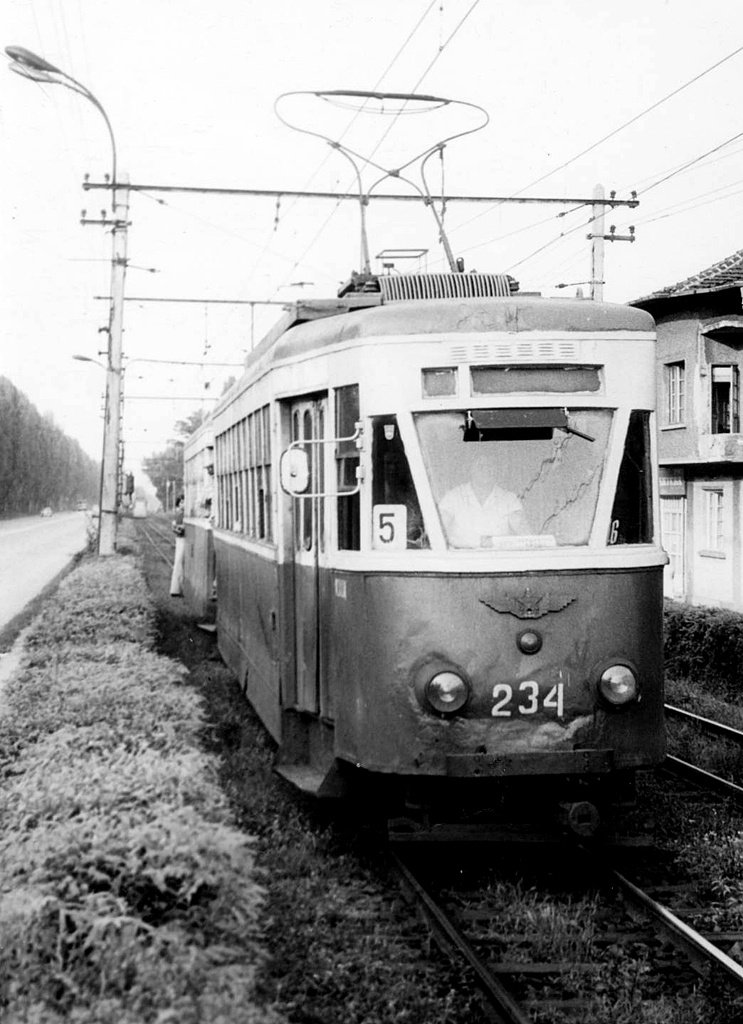 Sofia, T4M-221 (Republic) № 234; Sofia — Historical — Тramway photos (1945–1989)