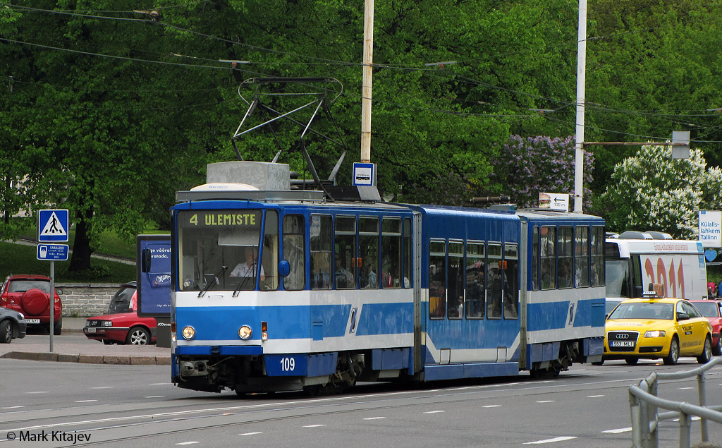 Таллин, Tatra KT6T № 109