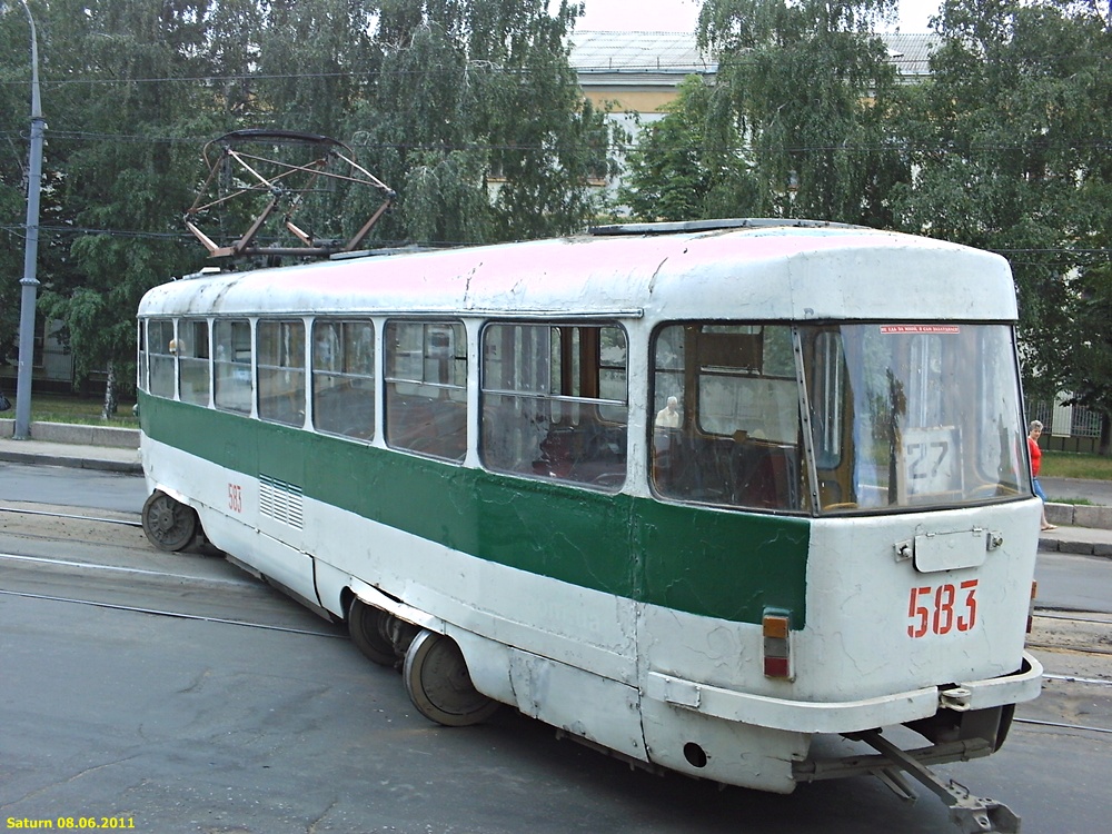 Харьков, Tatra T3SU № 583; Харьков — Происшествия