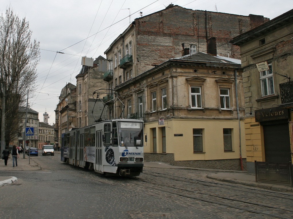 Lviv, Tatra KT4D č. 1162