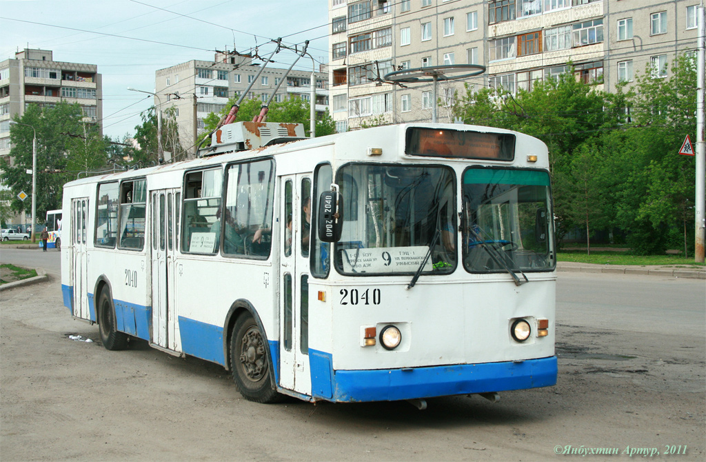 Уфа, ЗиУ-682 (УРТТЗ) № 2040