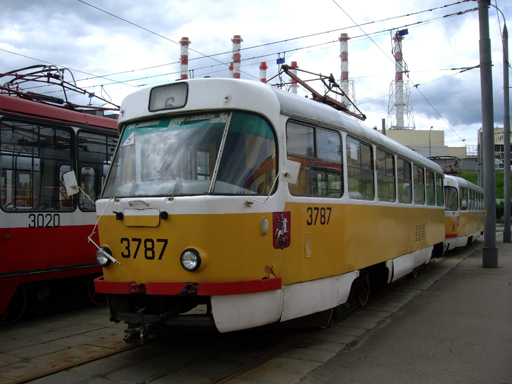 莫斯科, Tatra T3SU # 3787
