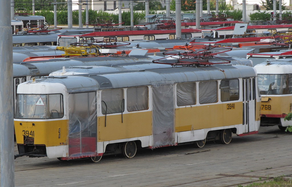 Москва, Tatra T3SU № 3756; Москва — Трамвайные депо: [3] Краснопресненское. Новая территория в Строгино