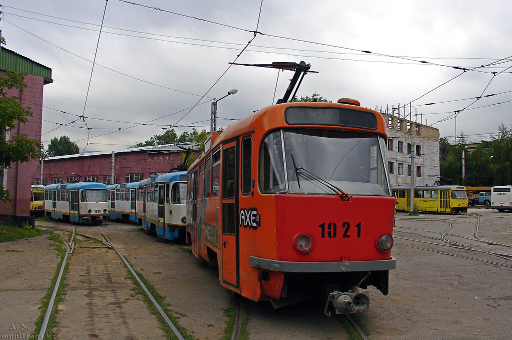 Алматы, Tatra T3DC1 № 1021