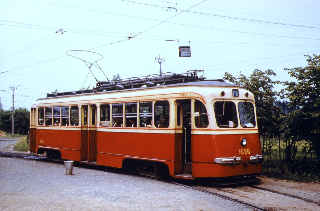 Москва, М-38 № 1026; Москва — Исторические фотографии — Трамвай и Троллейбус (1946-1991)