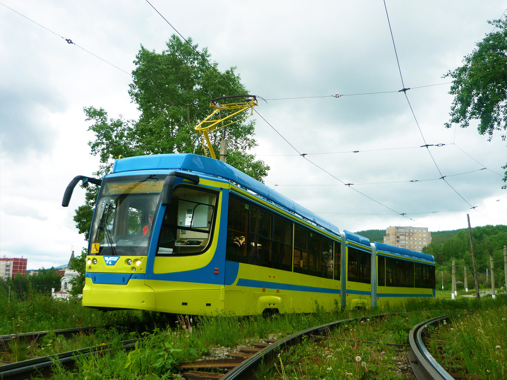 Zlatoust, 71-631-01 № б/н; Zlatoust — Testing of 71-631 tram