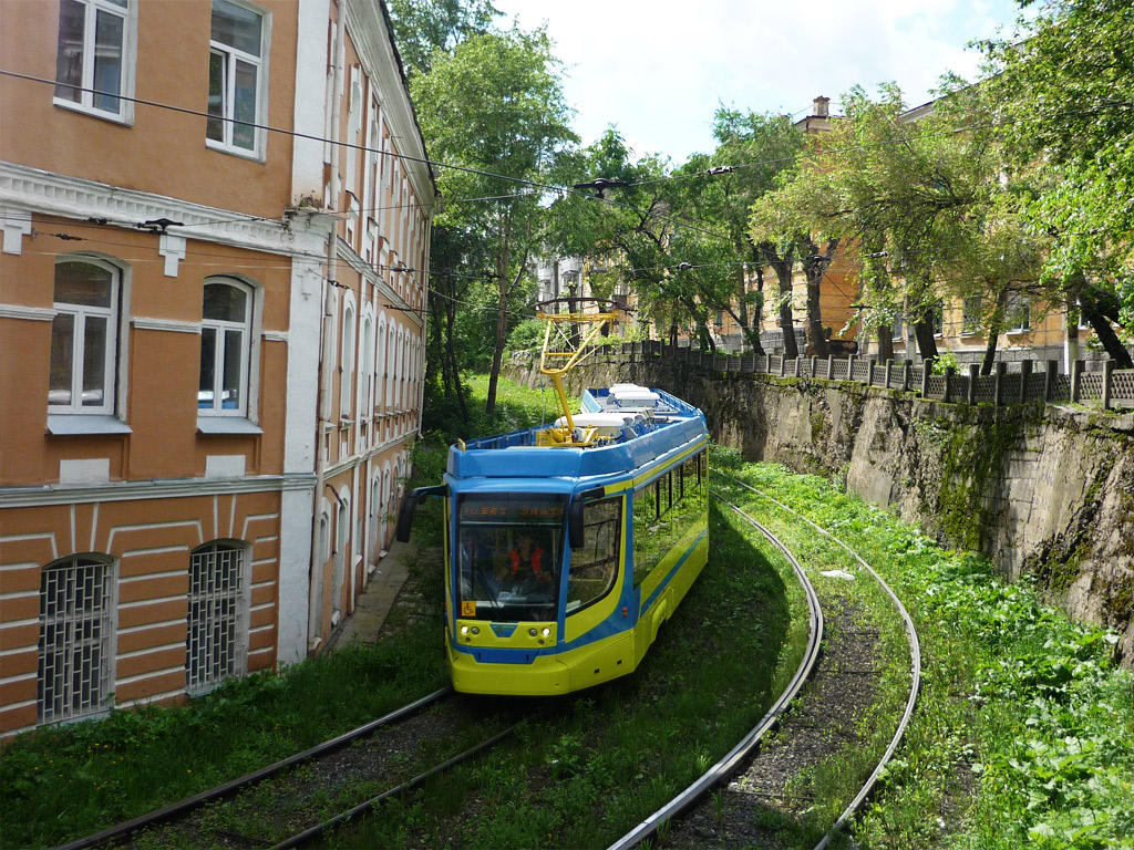 Zlatoust, 71-631-01 — б/н; Zlatoust — Testing of 71-631 tram