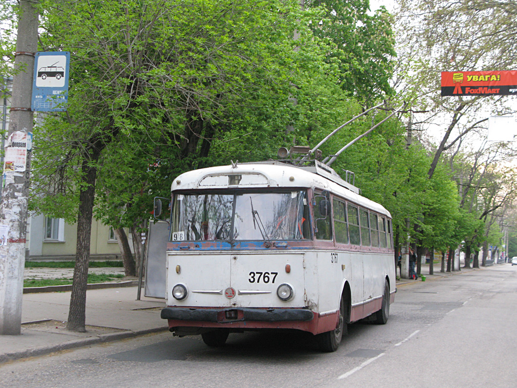 Крымский троллейбус, Škoda 9TrH27 № 3767