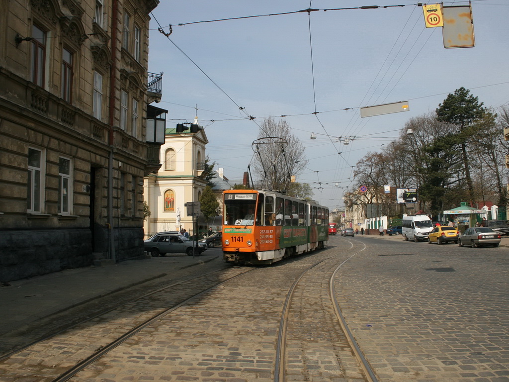 Lviv, Tatra KT4SU № 1141