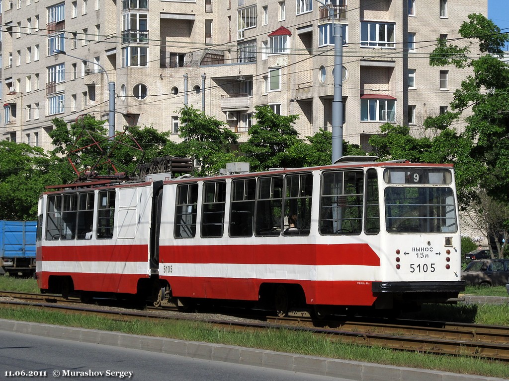 Санкт-Петербург, ЛВС-86К № 5105