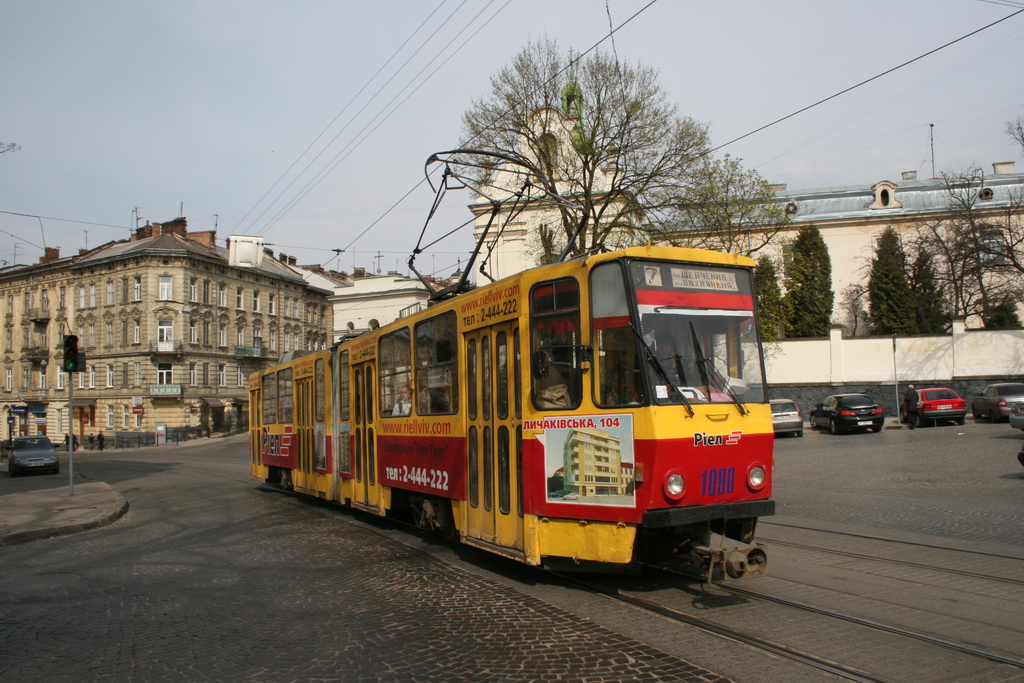 Lviv, Tatra KT4SU nr. 1090