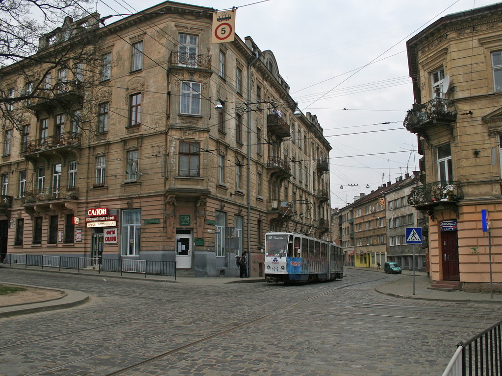 Lviv, Tatra KT4SU nr. 1012
