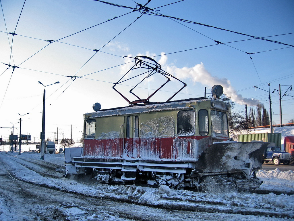 Одесса, ГС-4 (КРТТЗ) № 17; Одесса — 23.02.2007 — Снегопад и его последствия