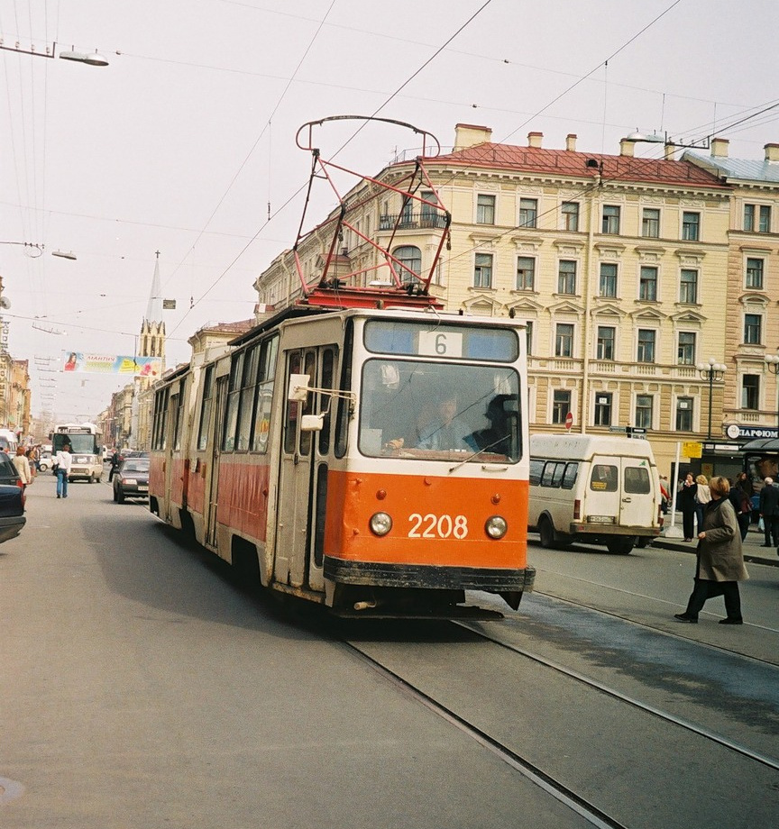 Санкт-Петербург, ЛВС-86Т № 2208