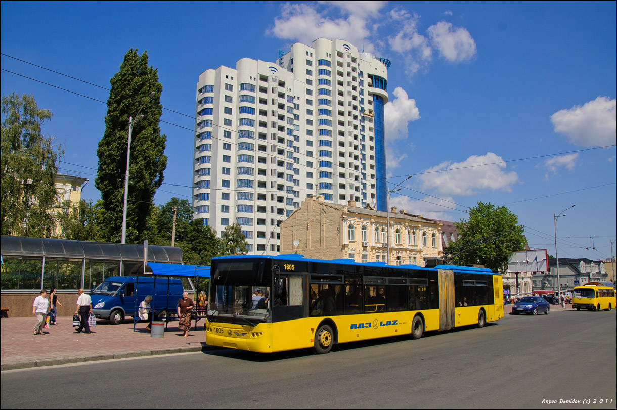 Киев, ЛАЗ E301D1 № 1605