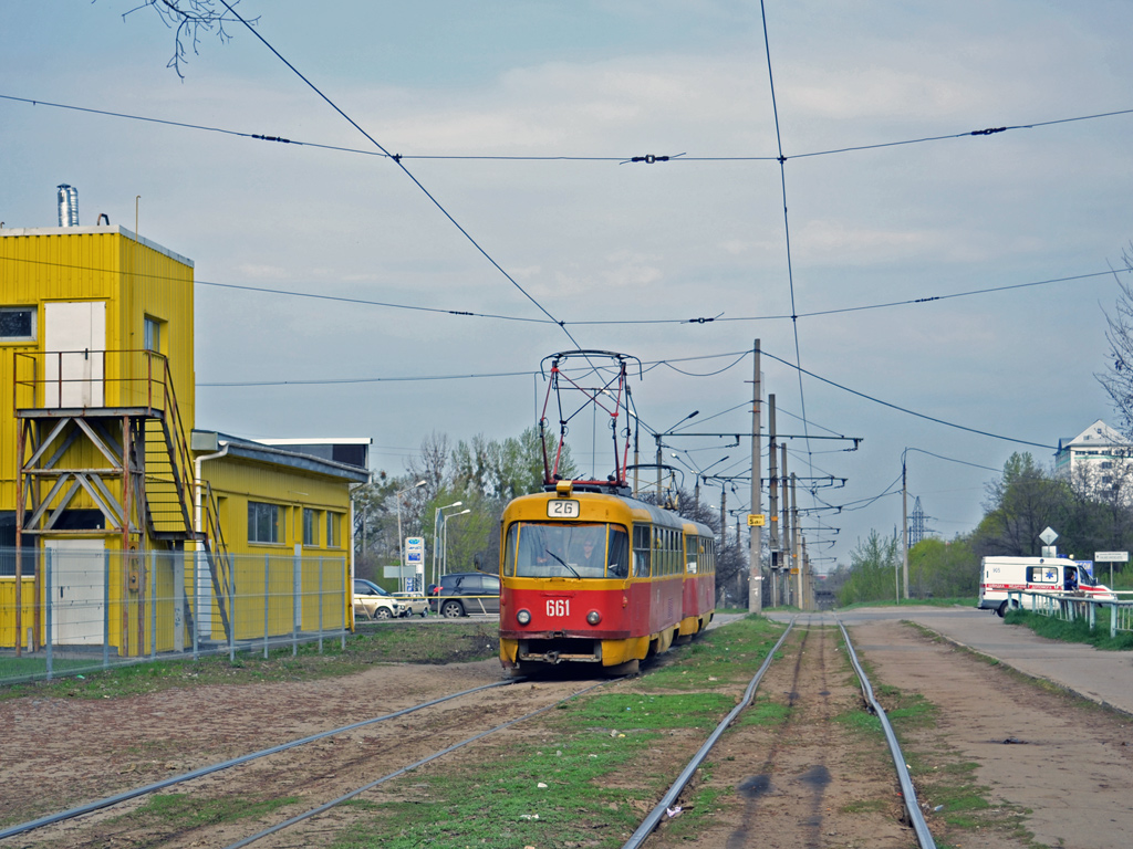 Харьков, Tatra T3SU № 661