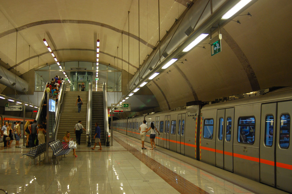 Atėnai — Metro – 3rd line; Atėnai — Metro – Stations
