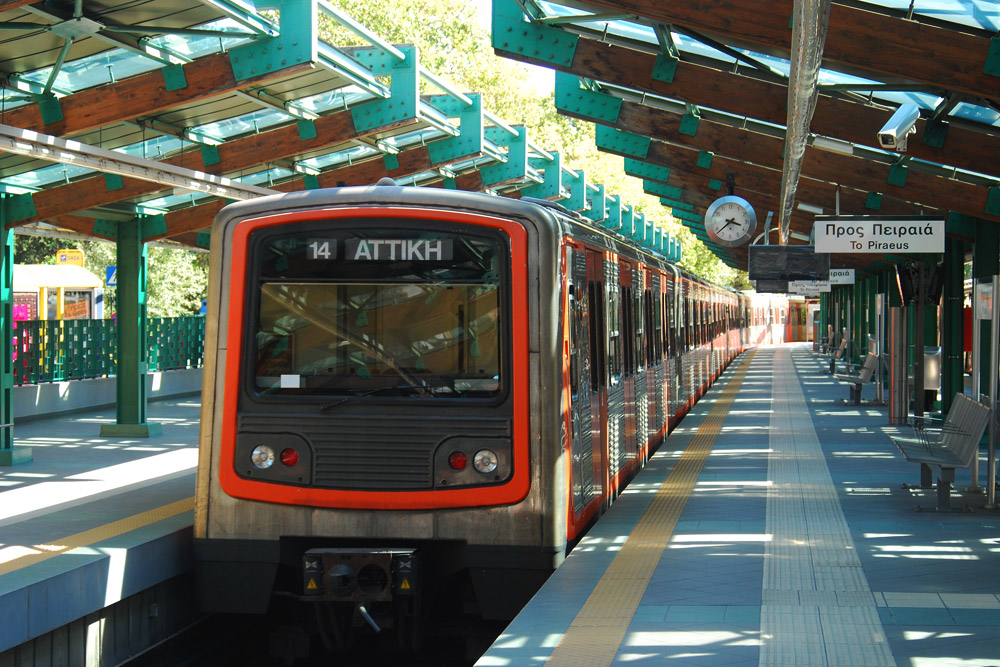 Athens — Metro — vehicles: Bombardier — Hellenic Shipyards (11th batch); Athens — Metro – Stations; Athens — Metro — 1st line