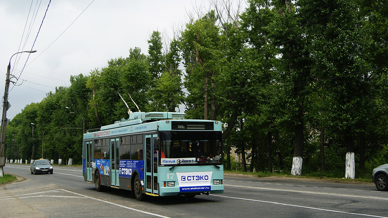 Tver, Trolza-5275.05 “Optima” # 17; Tver — Trolleybus lines: Moskovsky district (Cheminstituta settlement)
