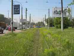 Omsk — Tram line —  Left Bank / 10 route