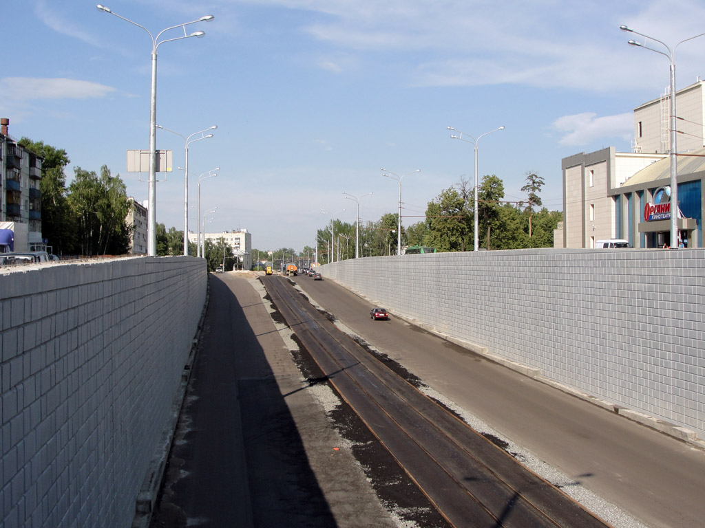 Kazan — Construction of tram line "Dekabristov str — Said-Galeev str"