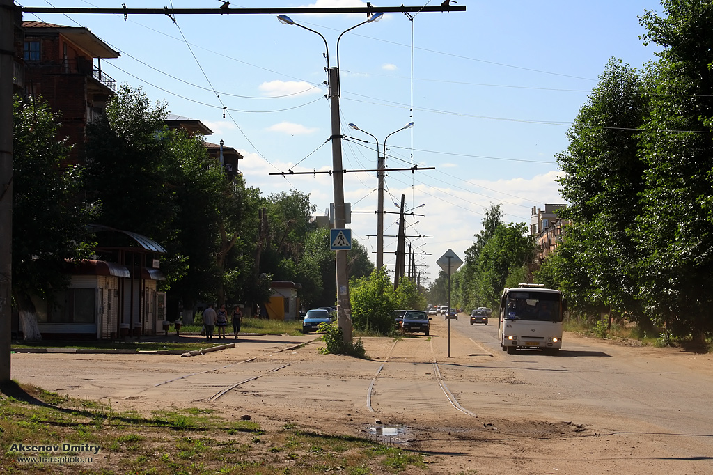 Ivanovo — Tram line to First Industrial community
