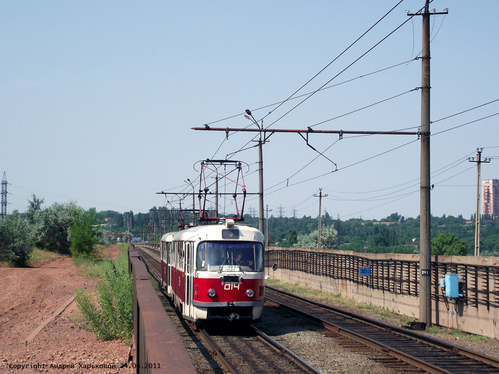 Кривой Рог, Tatra T3SU № 014