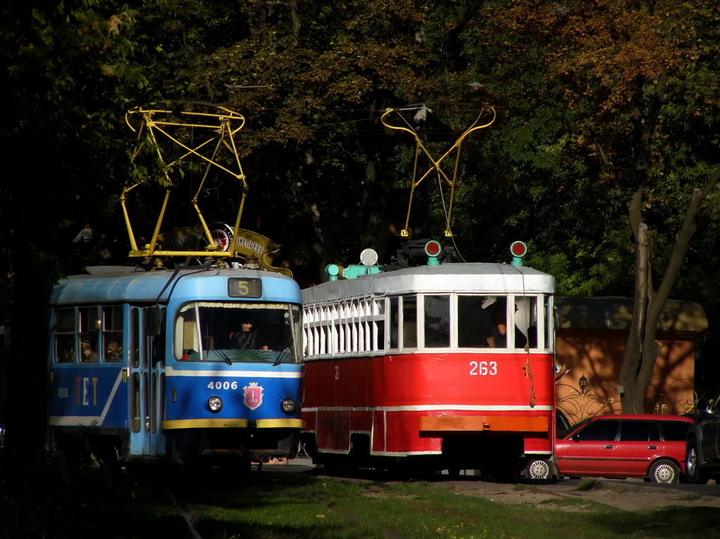 Одесса, Tatra T3R.P № 4006; Одесса, МТВ-82 № 914; Одесса — Трамваи на киносъёмках в Одессе