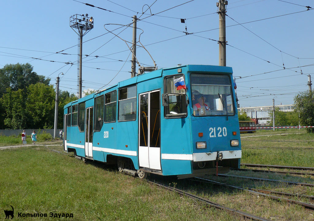 Novosibirsk, 71-605 (KTM-5M3) č. 2120; Novosibirsk — Competition of driver's skill of drivers of a tram 2011
